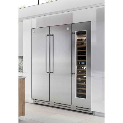 30" Hestan KRC Series Right-Hinge Column Refrigerator in Steeletto - KRCR30