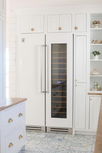 24" Hestan KRC Series Left-Hinge Column Refrigerator in Steeletto - KRCL24