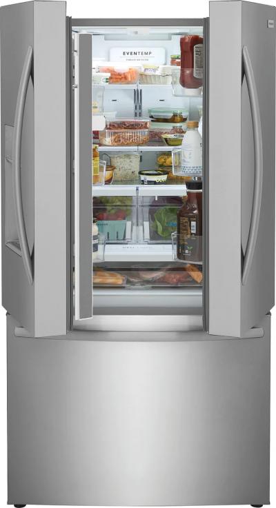 36" Frigidaire 22.6 Cu. Ft. Counter-Depth French Door Refrigerator - FRFC2323AS
