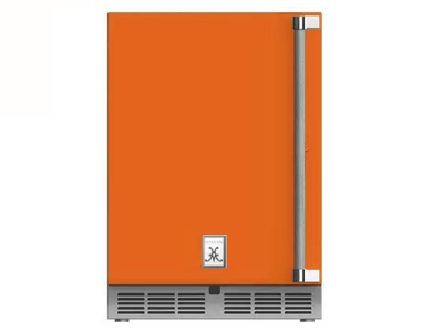 24" Hestan 5.0 Cu. Ft. GRWS Series Left Hinge Outdoor Dual Zone Refrigerator with Wine Storage - GRWSL24-OR