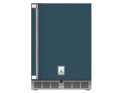 24" Hestan 5.0 Cu. Ft. GRWS Series Right Hinge Outdoor Dual Zone Refrigerator with Wine Storage - GRWSR24-GG