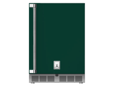 24" Hestan 5.0 Cu. Ft. GRWS Series Right Hinge Outdoor Dual Zone Refrigerator with Wine Storage - GRWSR24-GR