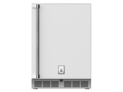 24" Hestan 5.0 Cu. Ft. GRWS Series Right Hinge Outdoor Dual Zone Refrigerator with Wine Storage - GRWSR24-WH
