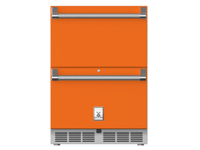 24" Hestan 5.2 Cu. Ft. GRR Series Outdoor Refrigerator Drawers - GRR24-OR