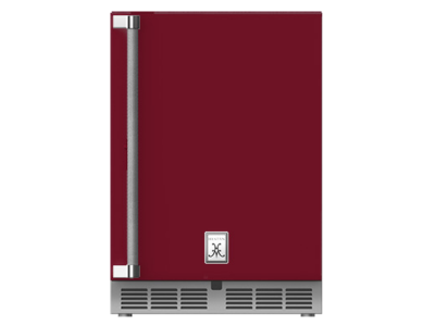 24" Hestan 5.0 Cu. Ft. GRWS Series Right Hinge Outdoor Dual Zone Refrigerator with Wine Storage - GRWSR24-BG