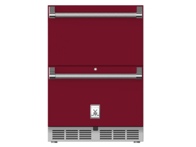 24" Hestan 5.2 Cu. Ft. GRR Series Outdoor Refrigerator Drawers - GRR24-BG