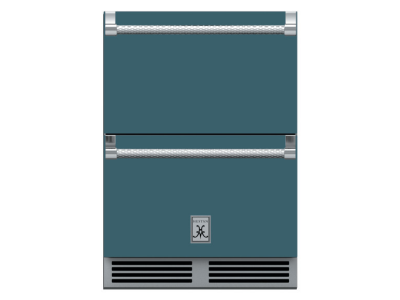 24" Hestan 5.2 Cu. Ft. GRR Series Outdoor Refrigerator Drawers - GRR24-GG