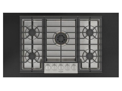 30" Fulgor Milano Pro Gas Cooktop in Stainless Steel - F6PGK305S2