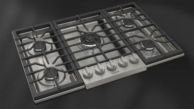 30" Fulgor Milano Pro-Style Gas Cooktop in Stainless Steel - F4PGK305S2