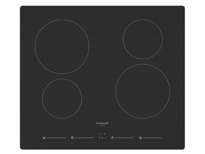 24" Fulgor Milano 400 Series Induction Cooktop in Glossy Black - F4IT24S2