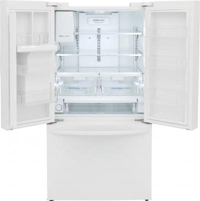 36" Frigidaire 27.8 Cu. Ft. French Door Refrigerator In White - FRFS2823AW