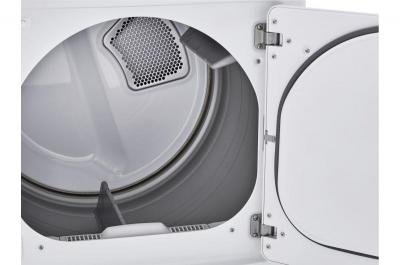 27" LG 7.3 Cu. Ft. Electric Dryer with Ultra Large Capacity and Sensor Dry - DLE6100W