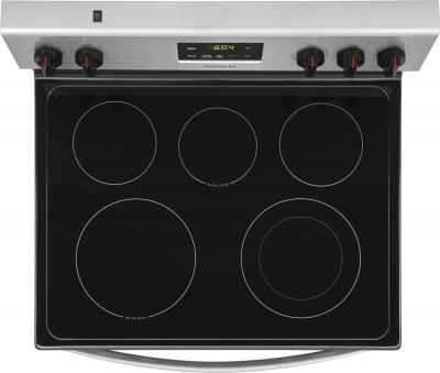 30" Frigidaire 5.3 Cu. Ft. Free Standing Electric Range With 5 Burners - FCRE305CAS
