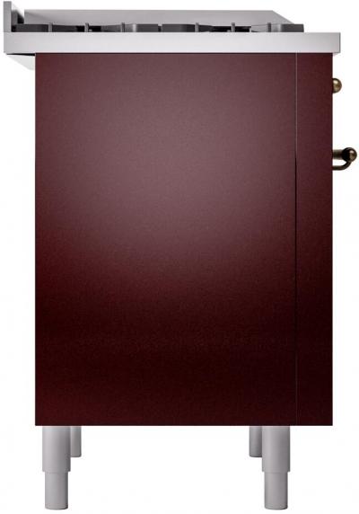 36" ILVE Professional Plus II Dual Fuel Natural Gas Freestanding Range with Bronze Trim - UP36FNMP/BUB NG
