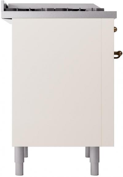 36" ILVE Professional Plus II Dual Fuel Natural Gas Freestanding Range with Bronze Trim - UP36FNMP/AWB NG