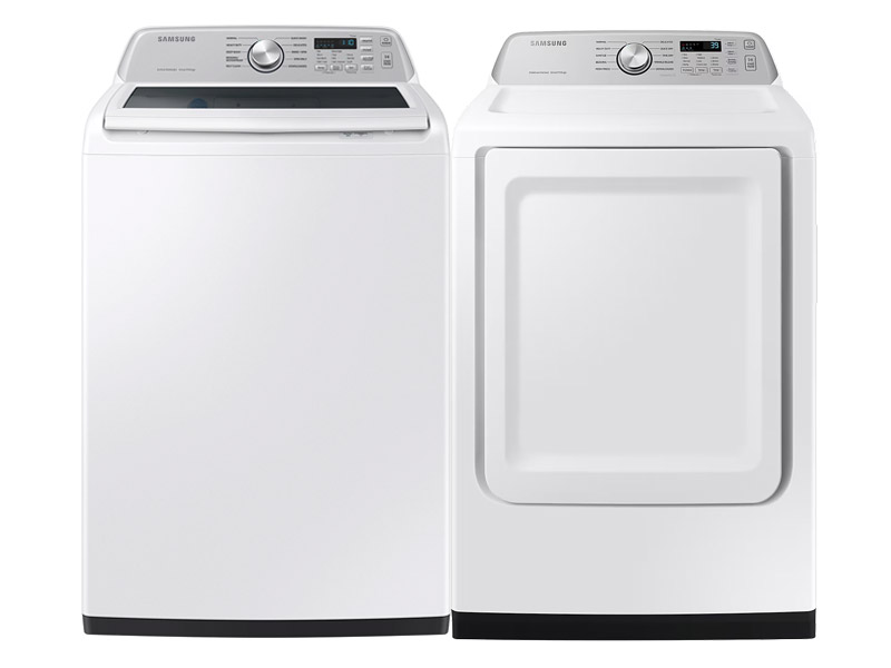 Samsung top sales washer and dryer