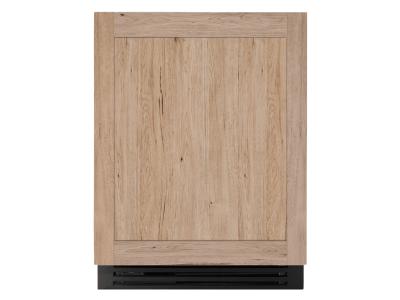 24" True Residential 5 Cu. Ft. Overlay Panel Right-Hinge Undercounter Wine Cabinet - TUWADA-24-RS-AO