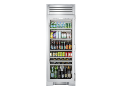 30" True Residential Built-In Beverage Column Refrigerator - TR-30BEV-L-SG-C