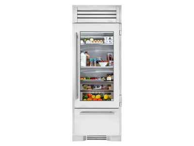 30" True Refrigerator with Bottom Freezer - TR-30RBF-R-SG-A