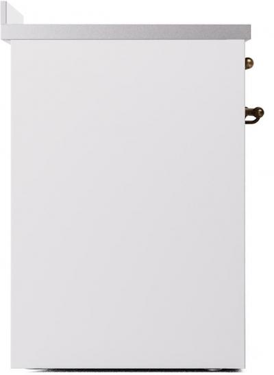 30" ILVE Nostalgie II Electric Freestanding Range in Emerald Green with Bronze Trim - UPI304NMP/WHB