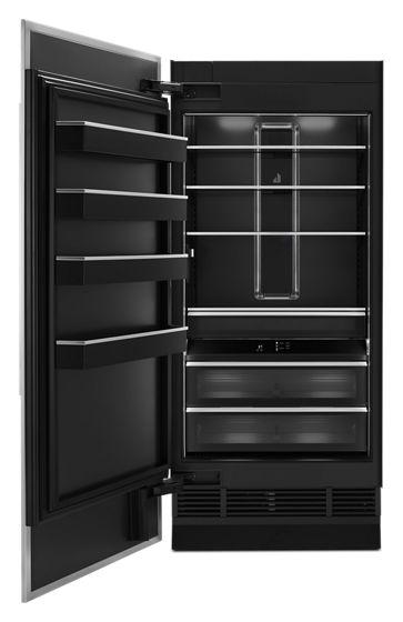 36" Jenn-Air 20 Cu. Ft.Panel-Ready Built-In Column Refrigerator With Left Swing- JBRFL36IGX