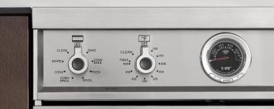 48" Bertazzoni Professional Series Dual Fuel Range with 6 Brass Burners in Stainless Steel - PRO486BTFEPXT