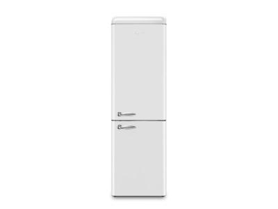 24" Epic 11 Cu. Ft. Capacity Retro Refrigerator in White - ERFF111W
