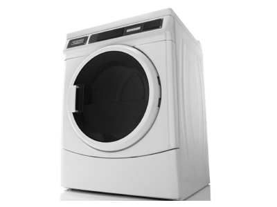 27" Maytag Commercial 7.4 Cu. Ft. Non-Vend Front Load Electric Dryer in White - MDE28PRCZW