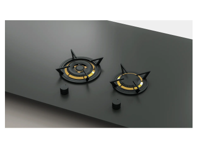 21" Tulip Back Series 30650 BTU Modular Gas Cooktop with 2 Sealed Burner - 19471