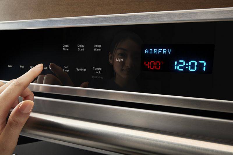 Single wall oven clearance with air fryer