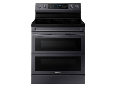 30" Samsung 6.3 cu.ft. Electric Range with Air Fry and Flex Duo - NE63A6751SG