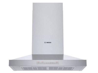 30" Bosch 500 Series Wall Mounted Chimney Hood in Stainless Steel - HCP50652UC