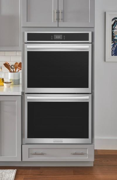 30" Frigidaire Gallery 10.6 Cu. Ft.  Double Electric Wall Oven with Total Convection - GCWD3067AF