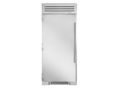 36" True Refrigerator Column Left Hinge in Stainless Steel Color - TR-36REF-L-SS-C