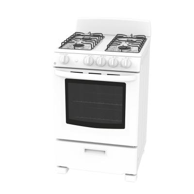 24" GE 2.9 Cu. Ft. Free-Standing Standard Clean Gas Range - JCGAS300DMWW