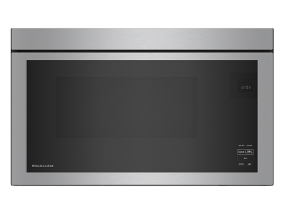 30" KitchenAid 1.1 Cu. Ft. Over The Range Microwave with Flush Built-In Design in PrintShield Stainless - YKMMF330PPS