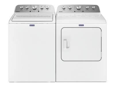 Maytag 5.2 Cu. Ft. Top Load Washer and 7.0 Cu. Ft. Top Load Gas Dryer - MVW4505MW-MGD4500MW