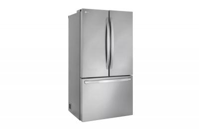 36" LG 32 Cu. Ft. Smart Standard-Depth MAX French Door Refrigerator - LRFLS3206S