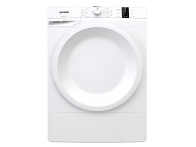 24" Gorenje Freestanding Vented Tumble Dryer with Electric Heater in White - DP7C