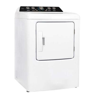 27" Midea 6.7 Cu. Ft. Front Load Dryer in White - MLE47C3AWW