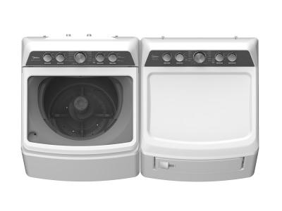 27" Midea 4.7 Cu. Ft. White Top Load Agitator Washer - MLV47C4AWW