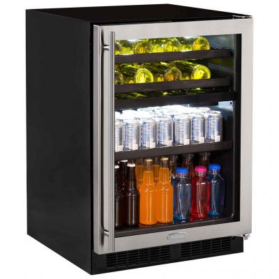 24" Marvel Dual Zone Wine and Beverage Center - ML24WBF2LP