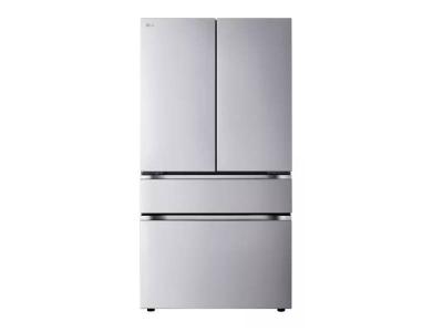 36" LG 30 Cu. Ft. Smart Standard-Depth MAX 4-Door French Door Refrigerator - LF30S8210S