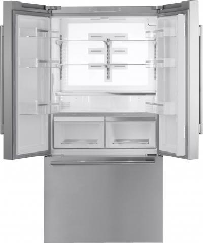 36" Thermador Masterpiece French Door Bottom Mount Refrigerator - T36FT810NS
