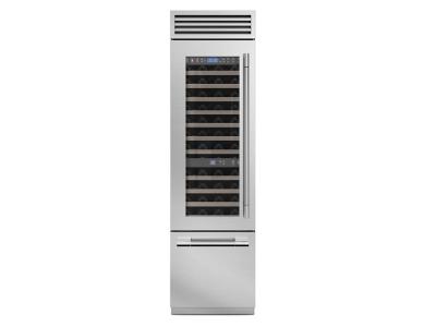 24" Fulgor Milano 700 Series Professional Wine Cellar with Left Hinge - F7PBW24S1-L