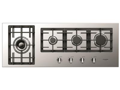 42" Fulgor Milano 400 Series Knob Controls Gas Cooktop - F4GK42S1