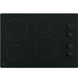 30" GE Built-In CleanDesign Electric Cooktop - JP3030DJBB