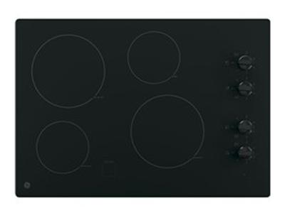 30" GE Built-In CleanDesign Electric Cooktop - JP3030DJBB