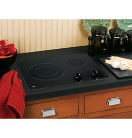 21" GE Built In Radiant Cooktop - JP256BMBB