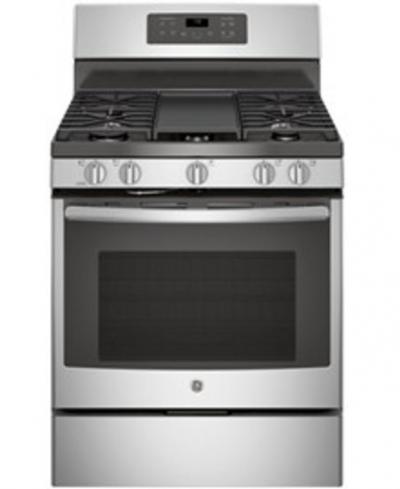 30" GE Free-Standing Convection Self Cleaning Gas Range - JCGB700SEJSS